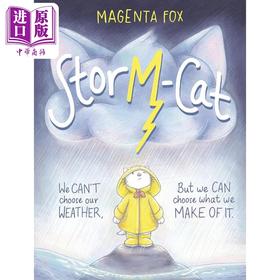 【中商原版】风暴猫 Magenta Fox Storm-Cat 英文原版 儿童绘本 动物故事图画书 进口童书 天气与儿童情感感受读物 3-7岁