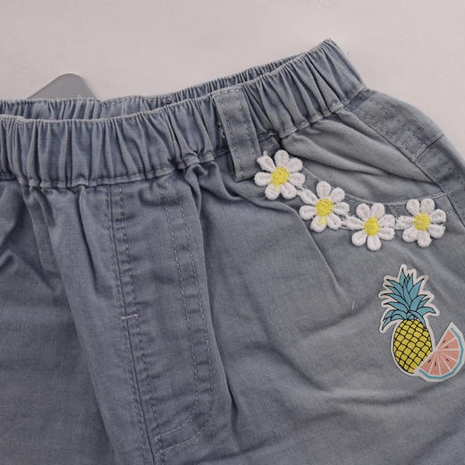 棉果果夏季女童短裤M222203218274 商品图1