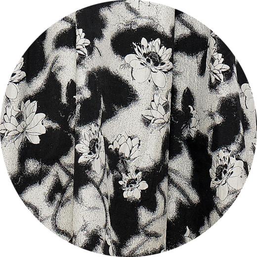 -仅剩L码一件玉色水墨晕染新中式连衣裙 HJ1S58 商品图6