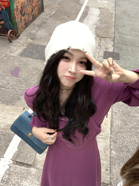 Read Nameless /夏版慕斯羊绒三件套（葡萄紫）