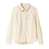 famecoco范可儿双层领撞色拼接衬衫女士长袖贴布衬衣FAC1BH009 商品缩略图6