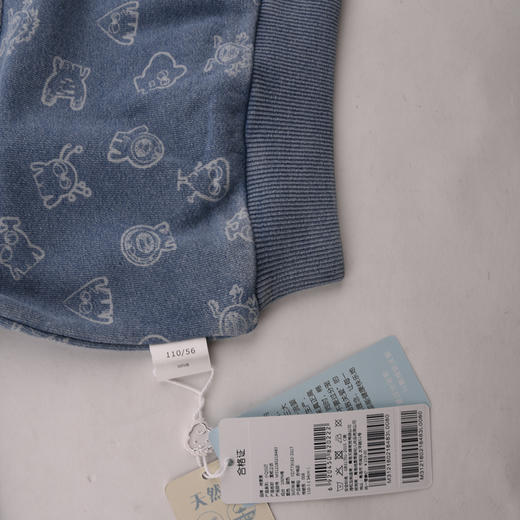 棉果果春秋季男童圆领卫衣M312180218483 商品图3