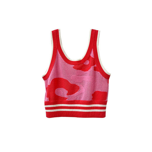 洲升CHAU·RISING	花瓣羊绒背心（预售15天） 商品图1