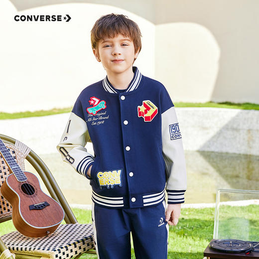 CONVERSE 春 大童小童婴童 夹克 CNVB-LO-D598 商品图1