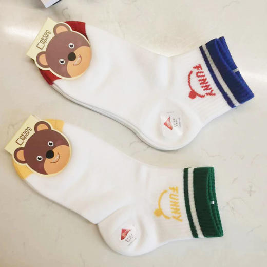 大童2024春夏中筒袜无辜精梳棉袜[2413103] 商品图1