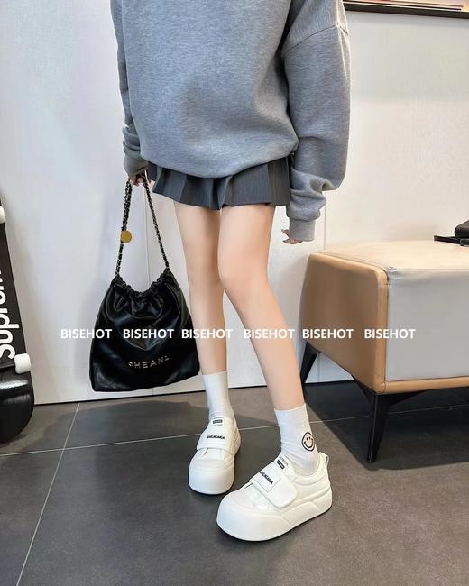 新品真皮厚底百搭休闲面包鞋997B41520（W） 商品图1