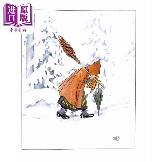 【中商原版】奥利的滑雪之旅 Elsa Beskow Ollies Ski Trip 英文原版 儿童绘本 图画故事书 精装中古绘本 进口童书 4-7岁 商品图4