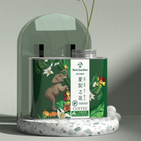 爱伲庄园 爱伲之花有机咖啡豆 100g罐装