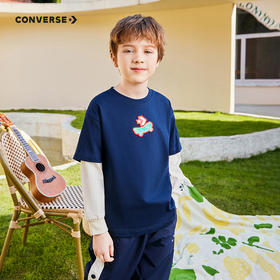CONVERSE 春 大童 小童 长袖T恤 CNVB-FF-D590