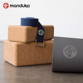 manduka 软木塞薄款瑜伽砖