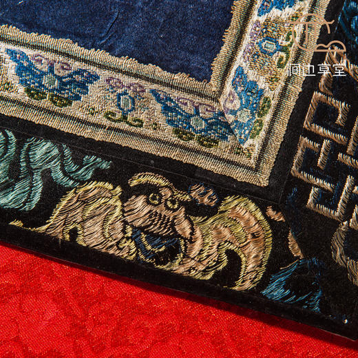 清代蝶恋花刺绣（已装裱带框) 商品图9