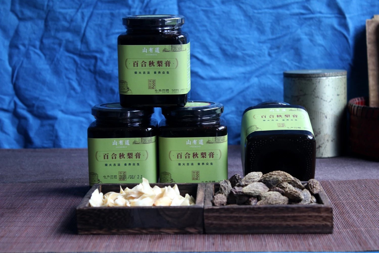 山有道 | 百合秋梨膏 清肺润肺 远离咳嗽 土灶柴火 古法熬制