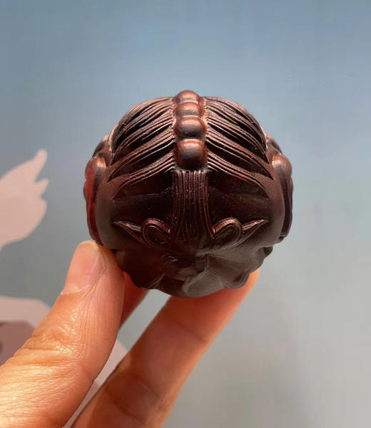 貔貅保健球°黄杨木做旧 商品图3