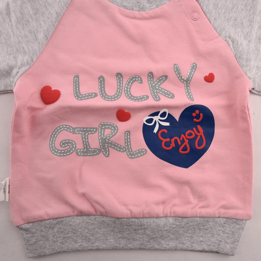 棉果果春秋款女童圆领卫衣M122180218062 商品图4