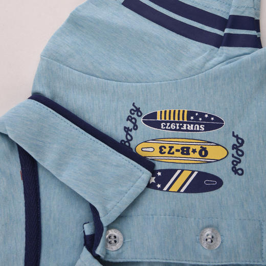 棉果果夏季男童套头T恤M212140218250 商品图7