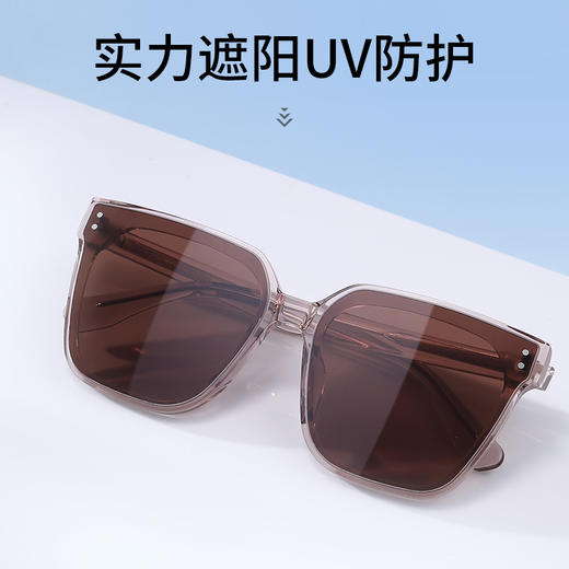 普莱斯PS7045太阳镜  时尚大框结构 修颜显瘦 升级尼龙镜片 男女通用 四色可选 商品图9