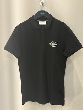 CK 短袖POLO衫男  J325055-BEH .