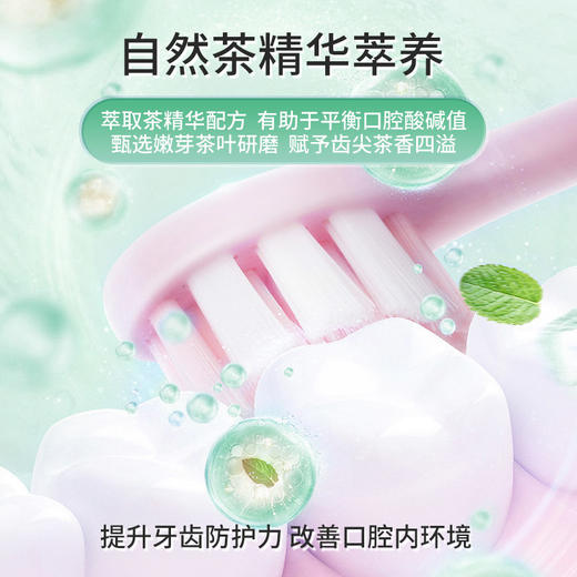 泰国双莲抹茶桃子味牙膏 100g 商品图4