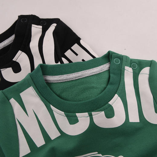 棉果果春秋季男童嘻哈卡通T恤 M312140219497 商品图10