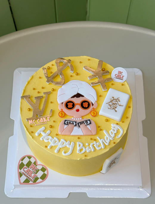 富婆滴胶玩具装饰蛋糕 商品图1