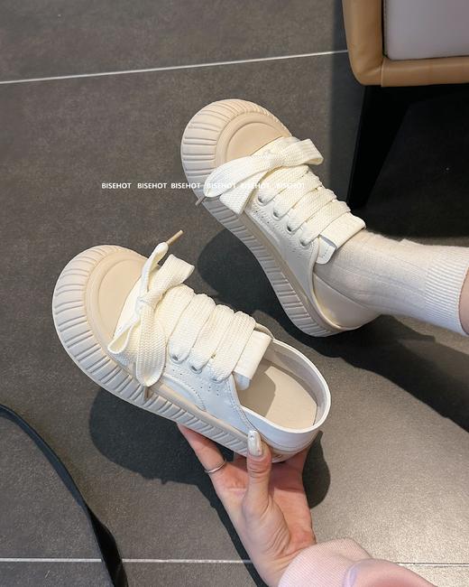 新品真皮厚底百搭休闲面包鞋997B41522（W） 商品图4