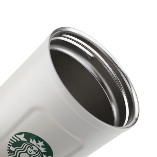 星巴克 304不锈钢 经典女神款随行杯子11149163 容里473mL白色 商品图4