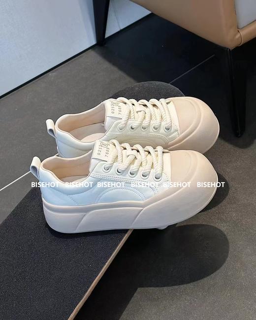 新品真皮厚底百搭休闲面包鞋997B41521（W） 商品图3