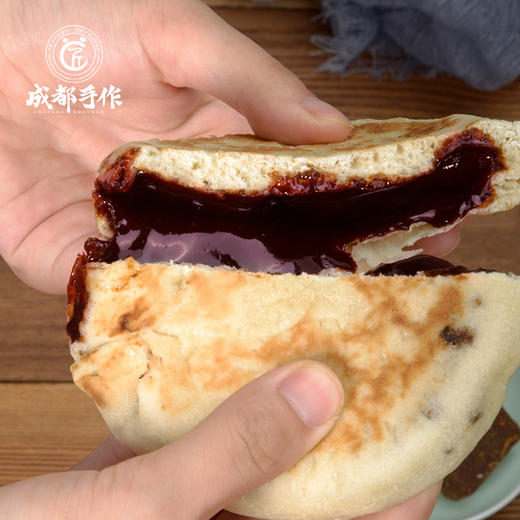 成都手作【红糖锅魁】军屯锅魁非遗美食 红糖馅素锅盔 4个装/8个装可选 加热速食早餐 传统糕点【成都名小吃】【非遗技艺】【匠心手作】 商品图2