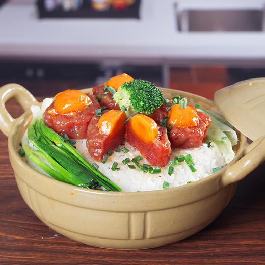 广州酒家 双鑫蛋黄盏 秋之风广式腊味100g*2袋节日送礼手信 商品图4