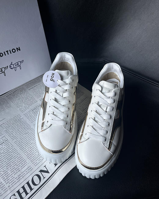 现货 THS 3.16-限时 霍根 情侣款 联名限定 全新的飞艇鞋 饼干底运动感鞋 3色 QZ077 商品图6