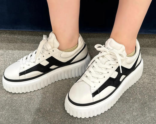 现货 THS 3.16-限时 霍根 情侣款 联名限定 全新的飞艇鞋 饼干底运动感鞋 3色 QZ077 商品图2