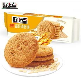 好吃点谷野高纤消化饼110g
