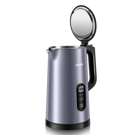 SUPOR苏泊尔电水壶保温  4小时/SW-17S61A   蓝色1.7L 商品图2