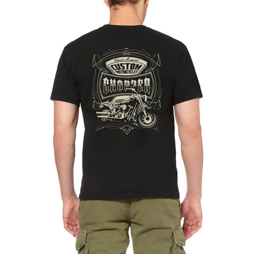 夏季新款欧美复古motor机车ins潮牌户外短袖T恤体恤男夏季新款男 NMT-2110 商品图1