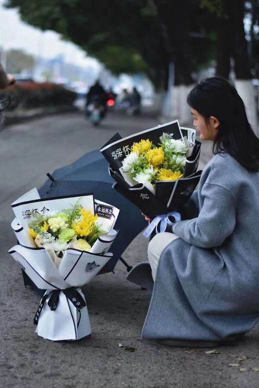 【清明节包装】黑白边框款深深怀念纸（20张/包） 商品图0