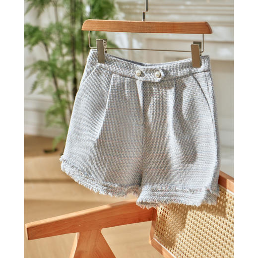 欧芮儿休闲裤新款短裤阔腿裤 商品图0