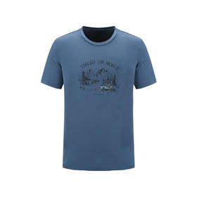 探路者男式棉短袖T恤TAJJAL81561