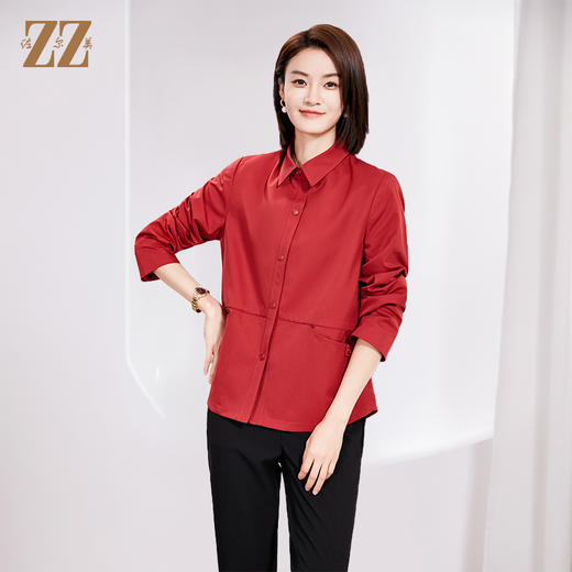 佐尔美春季新款 经典时尚短风衣外套女E33FD19 商品图1