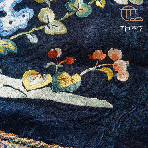 清代蝶恋花刺绣（已装裱带框) 商品图8