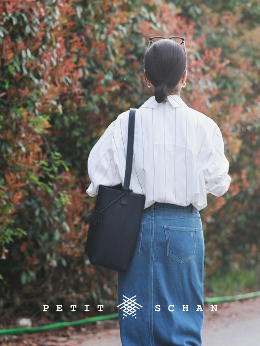 PETIT SCHAN小闪 BAG#005 Beyond deion 不可方物 精选头层牛皮托特水桶包 商品图2