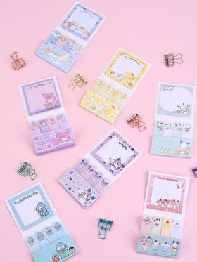 日本三丽鸥Sanrio限定款卡通便签纸索引贴