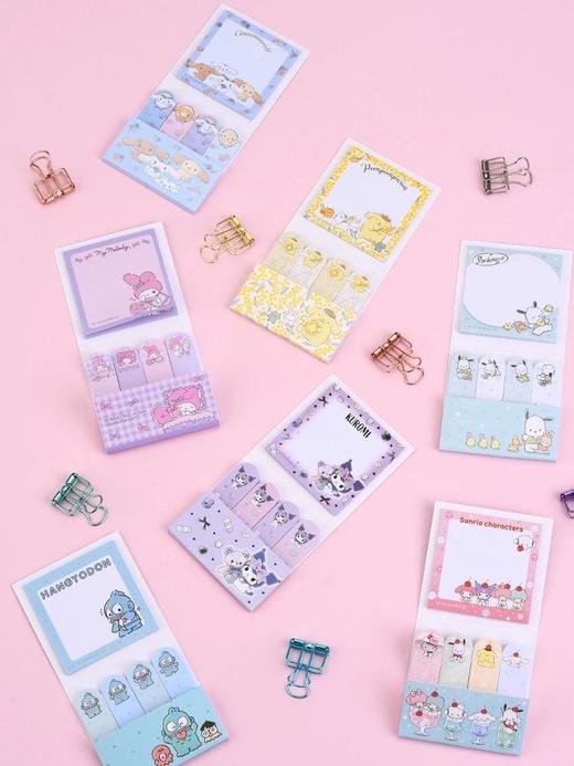 日本三丽鸥Sanrio限定款卡通便签纸索引贴 商品图0