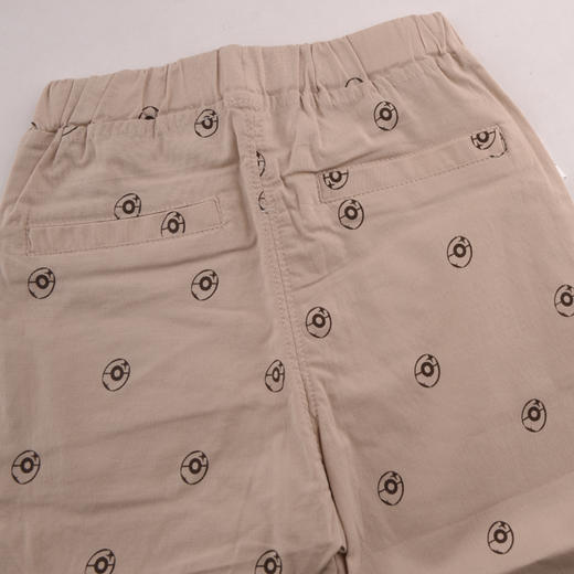 棉果果夏季男童弹力平纹布七分裤M212201219284 商品图2