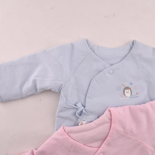 棉果果秋冬季男童女童内衣铺棉半背衣M401110818602 商品图6