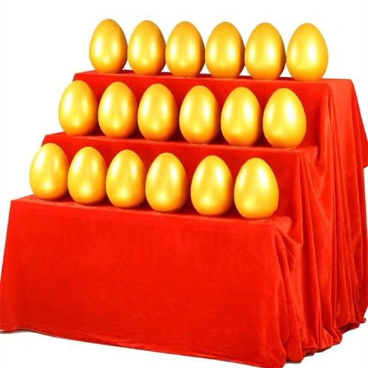 金蛋抽奖道具砸金蛋20cm15cm 1个 开业庆典年会活动创意大金蛋节日商务氛围开业仪式 商品图5