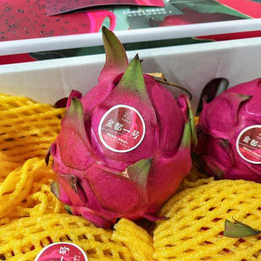 【京都1号】吃海茫茫 中科院研究品种，京都1号火龙果，皮超薄，甜度超好，火龙果里面公认的好 商品图0