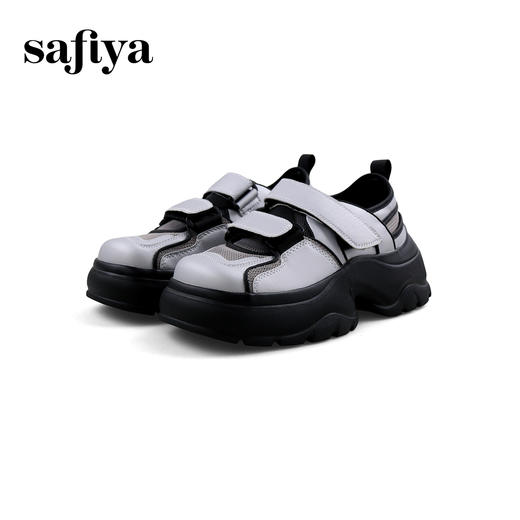 超值精选 | Safiya/索菲娅2024春夏透气软底百搭魔术贴凉鞋SF33912271 商品图5