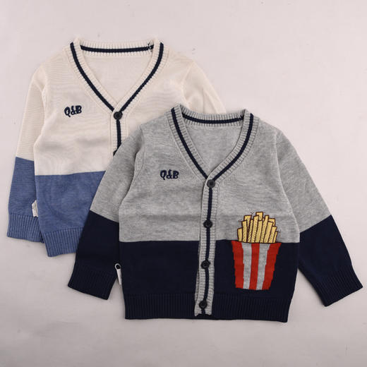棉果果春秋款男童对开毛衫M112161518097 商品图3