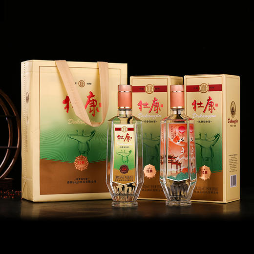 杜康经典酒52°优级500ml*6瓶整箱浓香型白酒（下单送酒祖御藏品鉴小酒） 商品图2