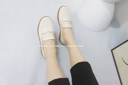 新品牛津底舒适走路轻松牛皮浅口休闲单鞋963B41013（W） 商品图1